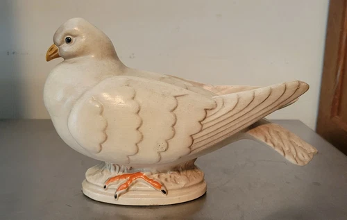 1970s Ceramic Mourning Dove Figurine by Haeger Pottery, USA # 649