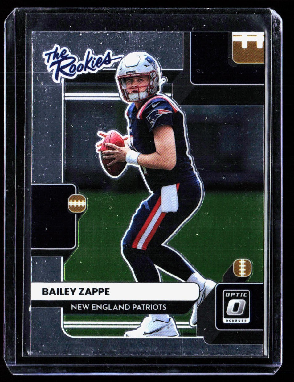 2022 Donruss Optic The Rookies Bailey Zappe #TR-4 New England Patriots