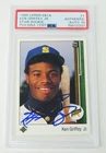 Ken Griffey Jr. HOF Signed Autograph 1989 Upper Deck Rookie Card # 1 PSA 10 Auto