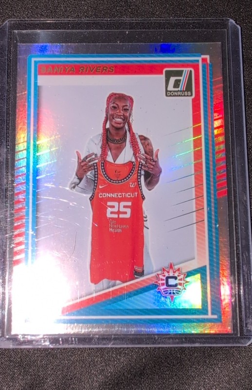 2025 Panini Donruss WNBA - Rated Rookie Saniya Rivers #92 (RC)