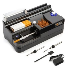 Electric Cigarette Rolling Machine, Automatic Cones 312A B, Black