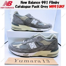 New Balance 991 Flimby Catalogue Pack Grey M991UKF Men's Size