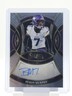 BYRON MURPHY 2025 SELECT SIGNATURES AUTO #SP-BMY SILVER PRIZM VIKINGS Q7060