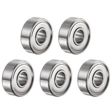 606ZZ Deep Groove Ball Bearings 6x17x6mm Chrome Steel ABEC5 Z3 5pcs