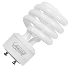 Feit Electric 100W Equivalent Spiral GU24 Base CFL Light Bulb 23W 1600LM NOS