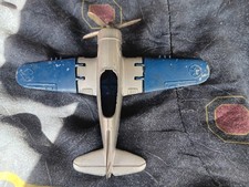 Vintage Metal Hubley Airplane Made In USA Real Nice