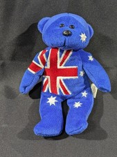 'G'day the Aussie Bear' Beanie Kids Plush BK201 – Skansen 2001