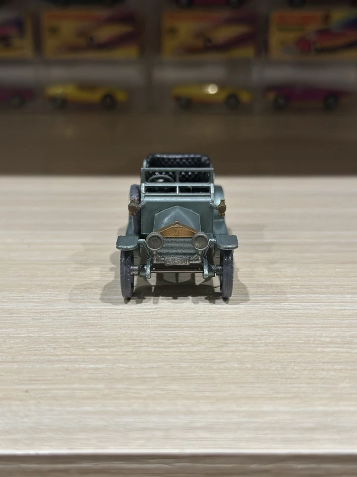 Lesney Matchbox Models Of Yesteryear 1907 Rolls Royce Silver Ghost Green England - Image 3 of 4