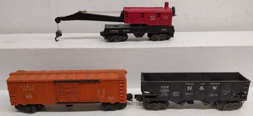 Coches de carga surtidos Lionel calibre O; 348425, 22000, 6560, [3] | Condition: Used
