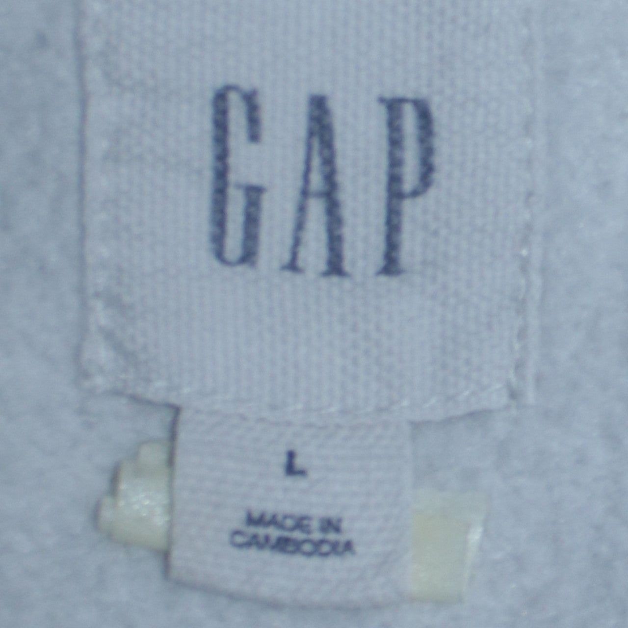 Gap White Sweatshirt Womens L image 7