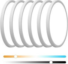 6 Pack 12 Inch 5cct White Led Ceiling Light Flush Mount Dimmable Fixture 2880lm