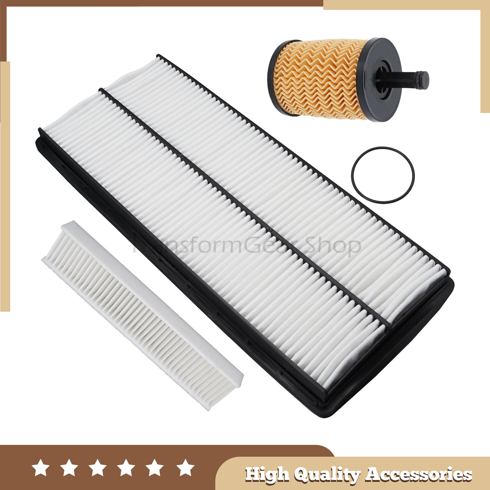 Ferrari 458 Cabin air filters 3 pcs P/N 280901