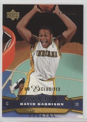 2004 Upper Deck Star Gold UD Exclusives 86/100 David Harrison #219 Rookie RC 1u6
