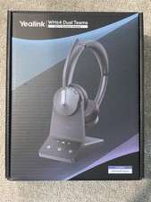 Yealink WH64 Mono Teams DECT Wireless Headset - Black Open Box 