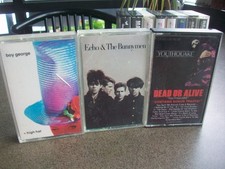 Lot Of 15 80s Tapes. Culture Club, Wham, Cyndi Lauper, Eurythmics. All Tested 