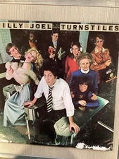 Billy Joel Turnstiles on  LP Vinyl Is Near mint Cover Is Good
