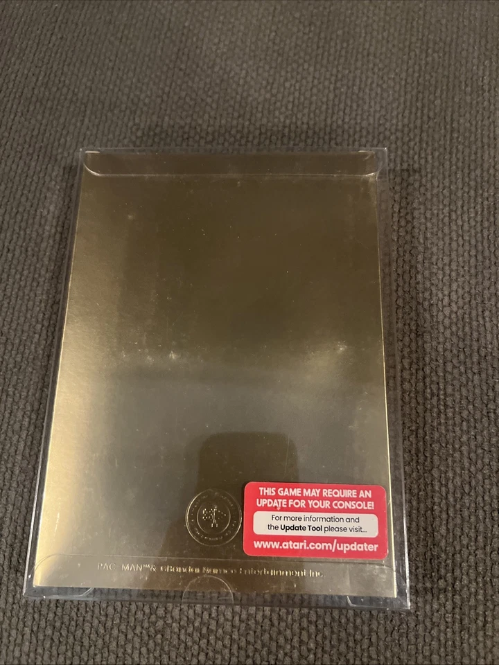 SDCC 2025 Exclusive GOLD EDITION PAC-MAN BLUE CART VARIANT Atari 7800 SEALED - Image 2 of 4