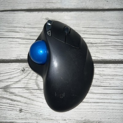 LOGITECH TRACKMAN M570 WIRELESS TRACKBALL MOUSE LOGI Ergonomic No Receiver