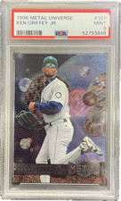 Ken Griffey Jr. 1996 METAL UNIVERSE #107 PSA 9 MINT