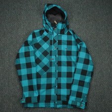 686 Jacket Mens Medium Blue Kr3w Skateboard S...