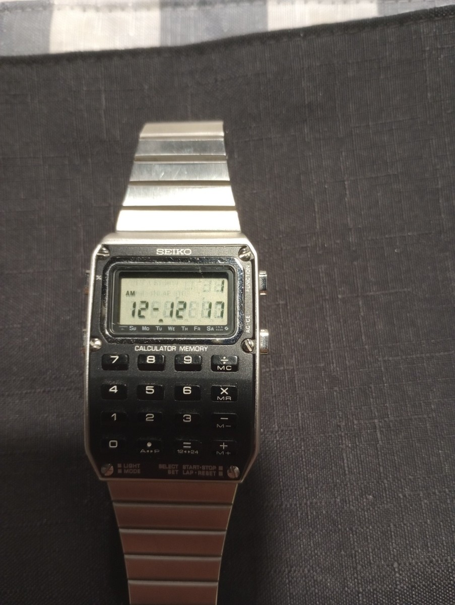 SEIKO C515-500A Vintage RARE DIGITAL CALCULATOR ALARM CHRONO SEIKO C515-500A Vintage RARE DIGITAL CALCULATOR ALARM CHRONO