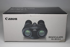 Canon 10 x 30 IS II Binoculars Unused Open Box Condition