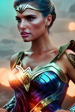 4x6  Color Photo Print Women Famous Fan Art ai Fantasy superhero cosplay HOT 108