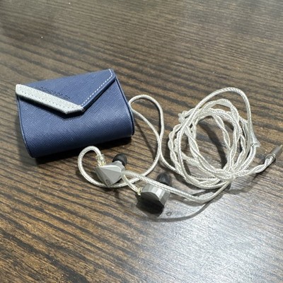 Moondrop Kato In-Ear Wired Earbuds 3.5mm Jack Silver/Gray w/ Carry Case