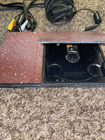 Sony PlayStation 2 Slim PS2 Black Console W Power supply Tested Working