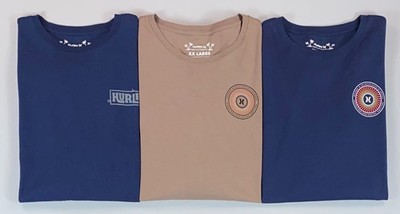 Men's Hurley Ultra Soft Long Sleeve Cotton T-Shirt NEW