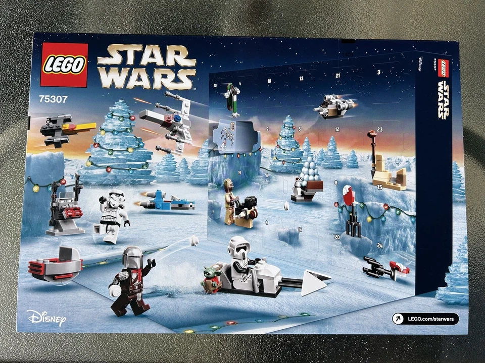 LEGO STAR WARS 2021 Calendario de Adviento Set 75307 Precintado Grogu Mandalorian 2021 Foto 2 de 4