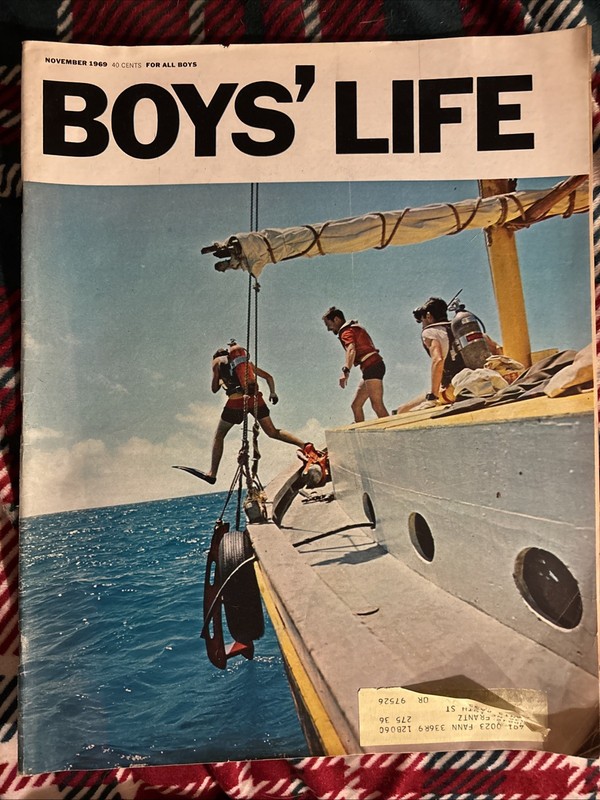 This is the November 1969 issue of Boys' Life magazine. Good Condition.