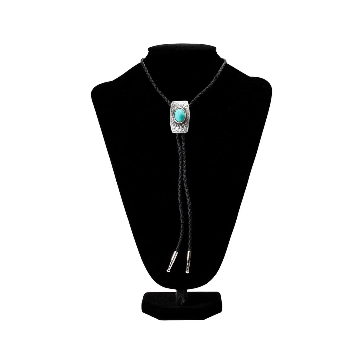 Western cowboy bolo tie cravatta in metallo doppia pistola
