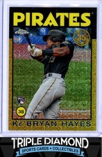 2021 Topps Silver Pack Ke'Bryan Hayes 1986 Chrome Gold Refractor #39/50 E920