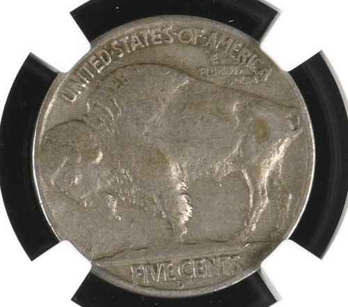 1937-D 3 Legged Buffalo Nickel 5c NGC VF30 - Picture 4 of 4