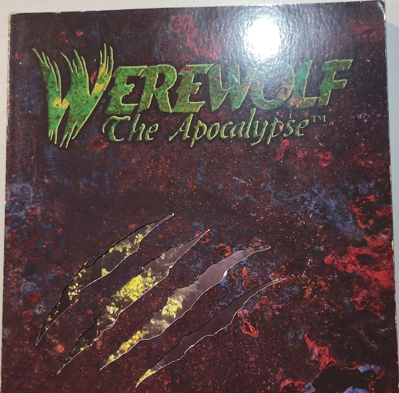 Werewolf: The Apocalypse  RPG Rule Book And Rites Of Passage Intro Scenario Book