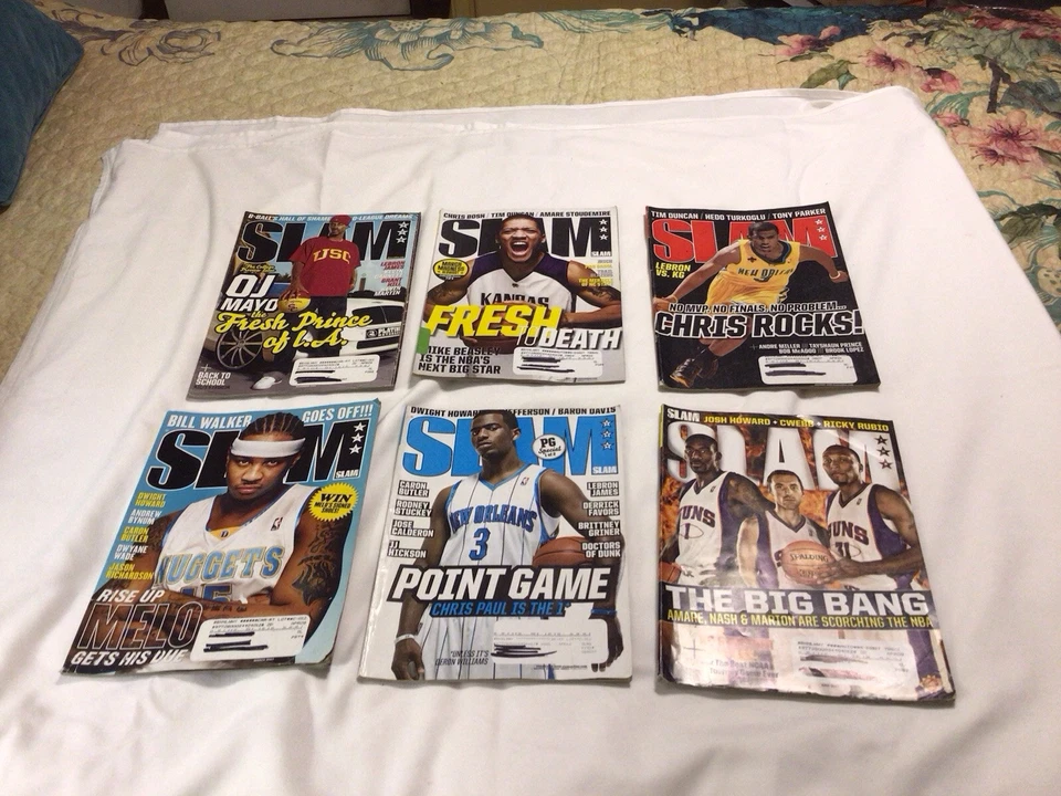 Revista SLAM Chris Paul New Orleans Hornets 2009 entre otros Foto 2 de 4