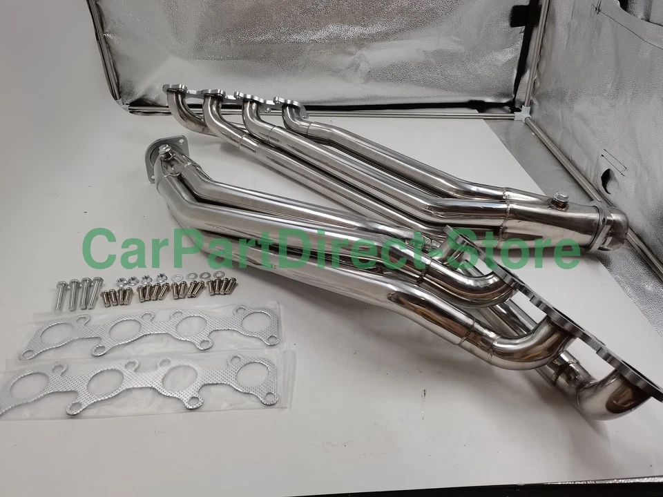 Stainless Steel Manifold Headers for 2011-2016 Ford Mustang GT 5.0L V8 NEW - Imagem 2 de 4
