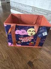 Trader Joe's Stand Up Collapsible Grocery Shopping Tote