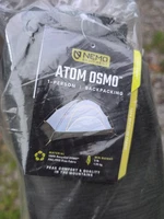 Nemo Atom Osmo Backpacking Tent 1 Person, 3Season MARSH/BOREAL Motorcycle Camp