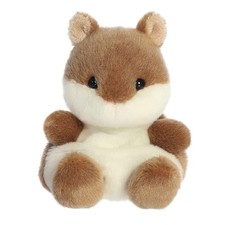 Palm Pals - 5" Chestnut Chipmunk Stuffed Animal Plush Soft, Fluffy Touch