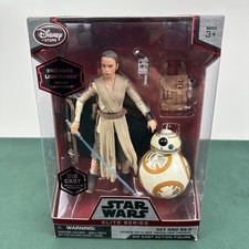 Star Wars Elite Series Rey & BB-8 Die Cast Action Figure Disney Store The Force