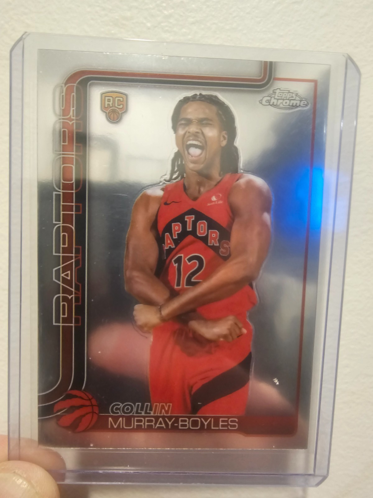 2025-26 Topps Chrome Image Variation Collin Murray Boyles RC SSP Raptors