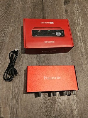 Focusrite Scarlett 2i2 USB Audiointerface 3rd Generation