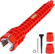 8 in-1 Multifunctional Sink  Faucet Installer Wrench - Plumbing Tool for Bathro