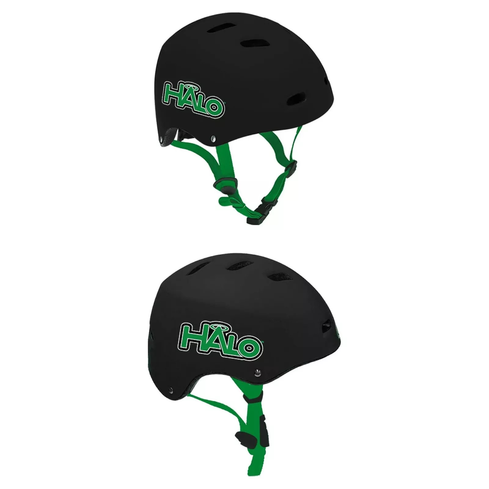 Halo Rise Above Skateboard Combo with Helmet, Green Terra