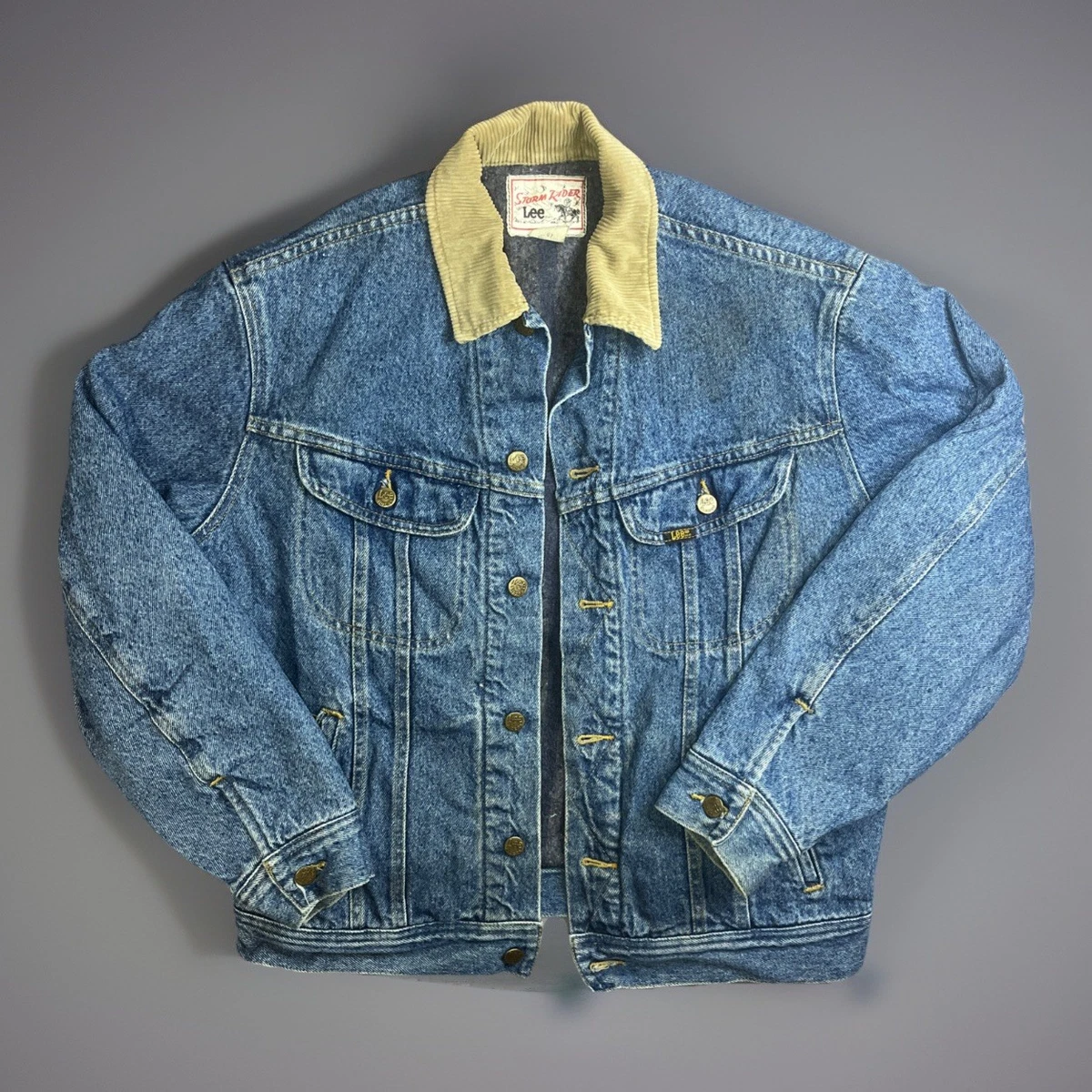 lee storm rider jean jacket products for sale | eBay