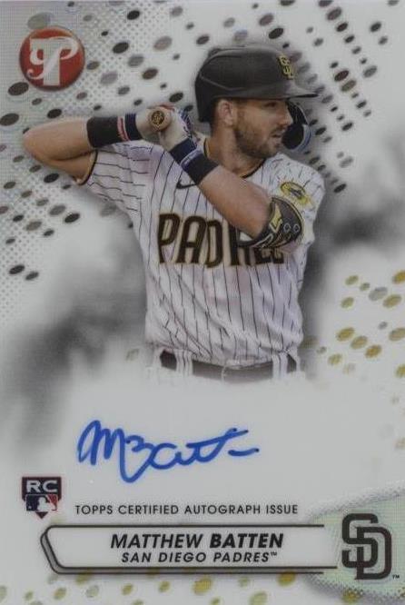 2023 Topps Pristine - Pristine Autographs Matthew Batten #PA-MB (AU, RC ...