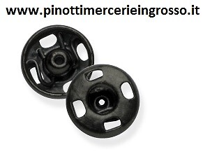 BOTTONI AUTOMATICI IN OTTONE DIAMETRO MM 10 BUSTA DA 36 BOTTONI INOSSIDABILI - Foto 3 di 3