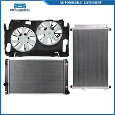 For 2009 2010-2012 Toyota RAV4 Electric Radiator Condenser Cooling Fan Kit